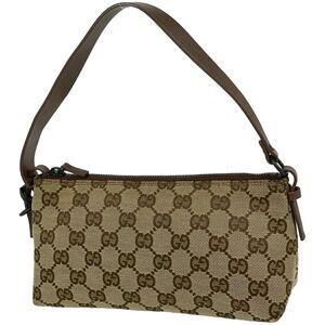 Gucci GG handbag accessory Clutch canvas brown
